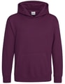 Kinder Hoodie AWDis JH001J Plum